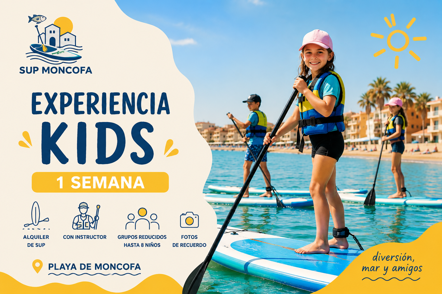 Дитячий SUP Experience — 1 тиждень
